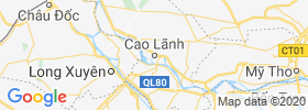 Cao Lanh map